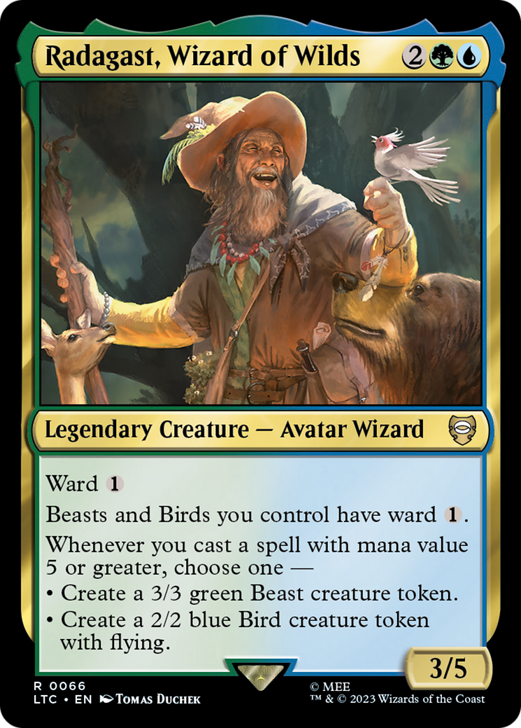 Radagast, Magicien des Terres Sauvages [Le Seigneur des Anneaux : Les Contes du Commandant de la Terre du Milieu] 