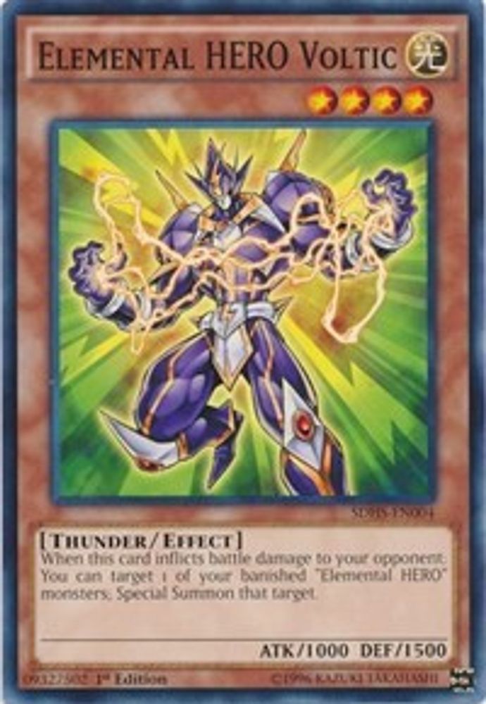 Elemental HERO Voltic (SDHS-EN004) - Common