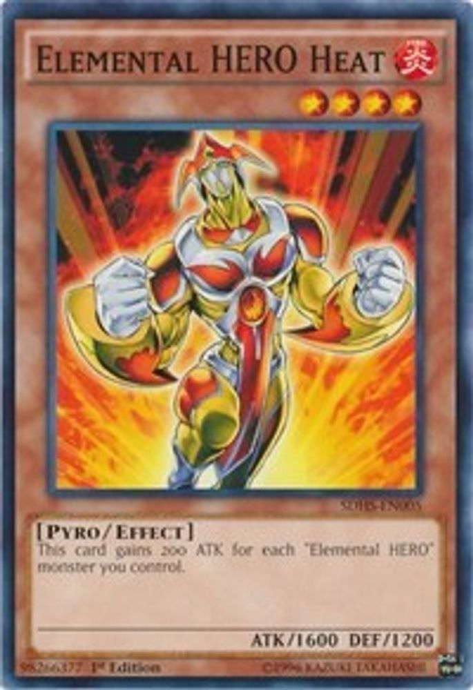 Elemental HERO Heat (SDHS-EN005) - Common