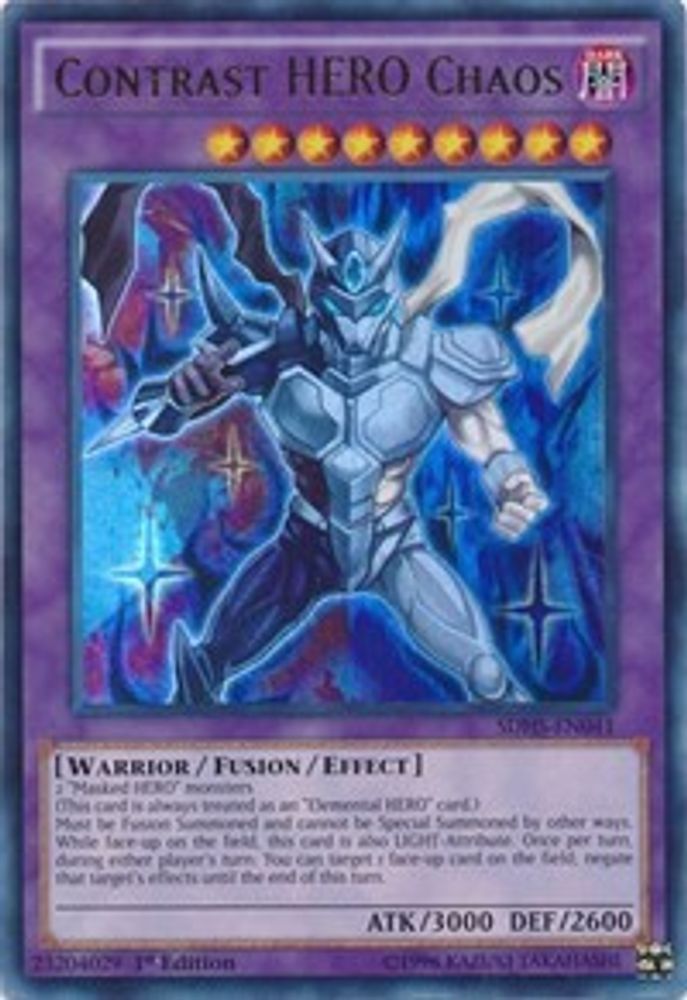 Contrast HERO Chaos (SDHS-EN041) - Ultra Rare