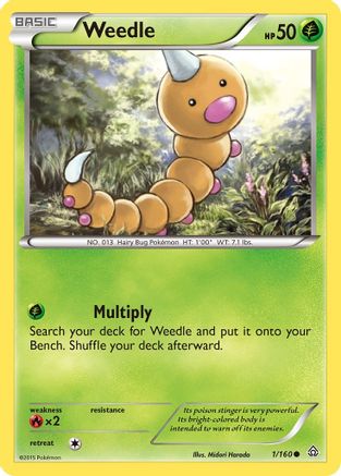 Weedle  - Common
