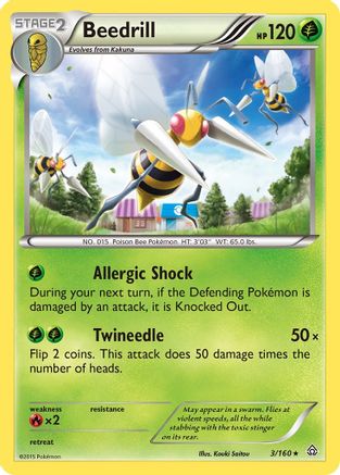 Beedrill 003  - Rare
