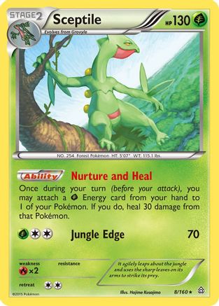 Sceptile 008  - Rare