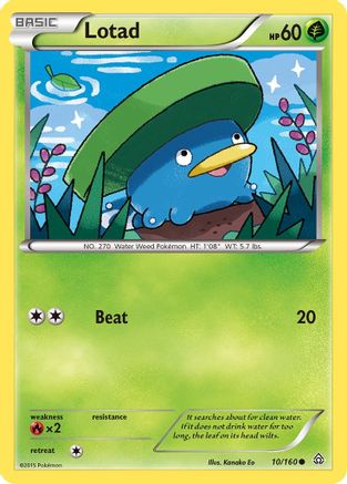 Lotad 010  - Common