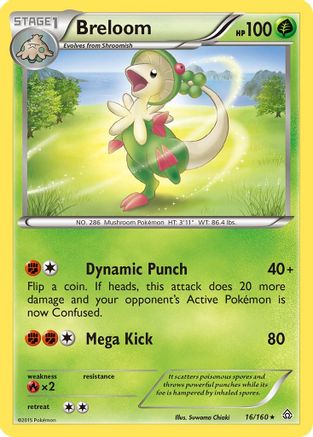Breloom  - Rare