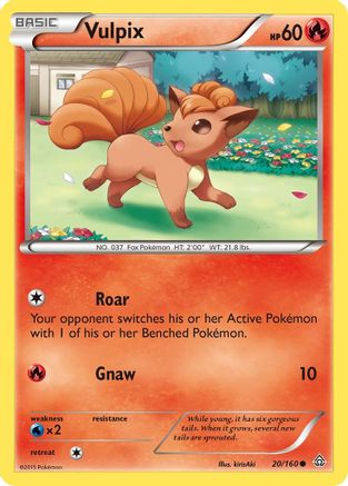 Vulpix 020  - Common