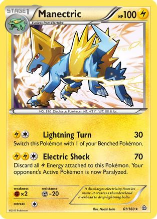 Manectric  - Holofoil - Holo Rare