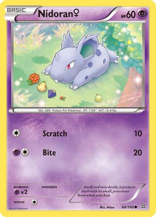 Nidoran (F) 066  - Common