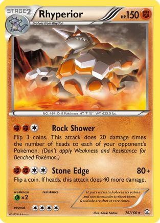 Rhyperior  - Rare