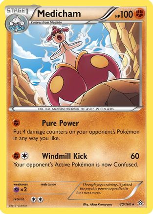 Medicham  - Holofoil - Holo Rare