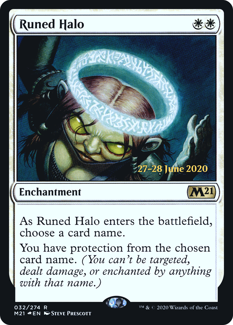 Runed Halo [Promotions avant-première de l'Édition de base 2021] 