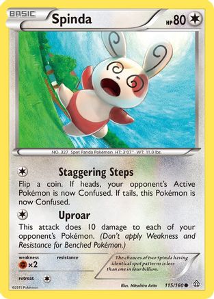 Spinda 115/160  - Common