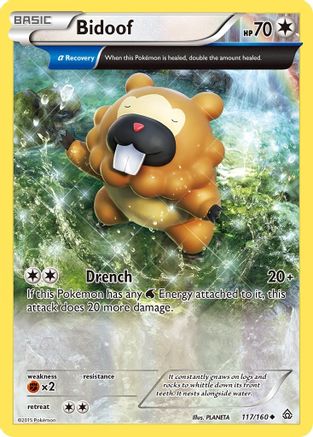 Bidoof (Alpha) 117  - Uncommon