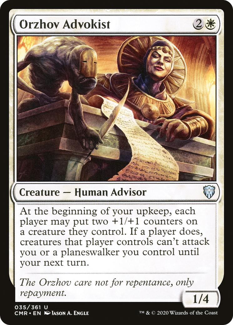 Advokiste d'Orzhov [Légendes du commandant] 