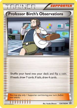 Professor Birch's Observations 134  - Uncommon