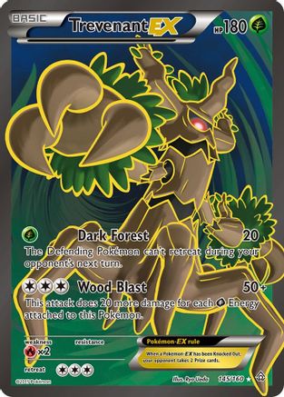 Trevenant EX (145 Full Art)  - Holofoil - Ultra Rare