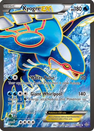 Kyogre EX (148/160) [XY : Primal Clash] 