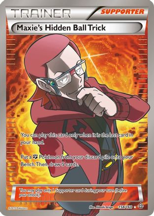 Maxie's Hidden Ball Trick (158 Full Art)/160  - Holofoil - Ultra Rare