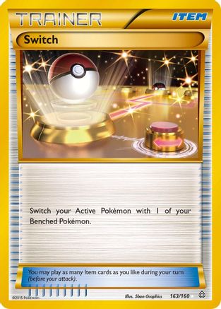 Switch (163 Secret Rare)/160  - Holofoil - Secret Rare