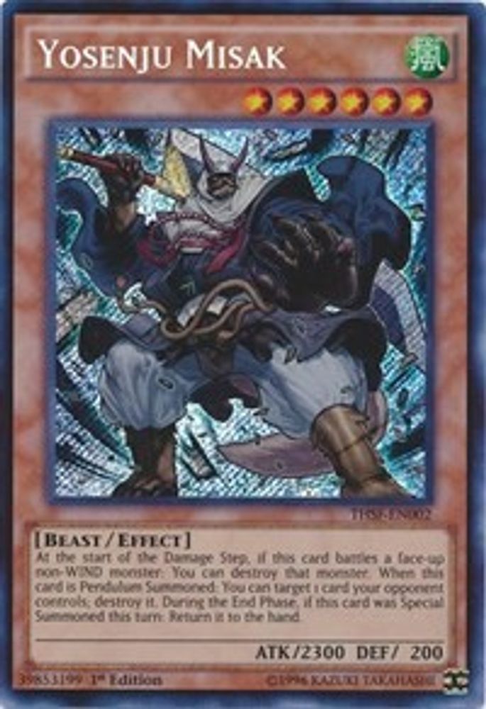 Yosenju Misak (THSF-EN002) - Secret Rare
