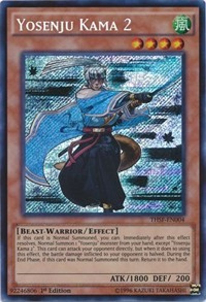 Yosenju Kama 2 (THSF-EN004) - Secret Rare