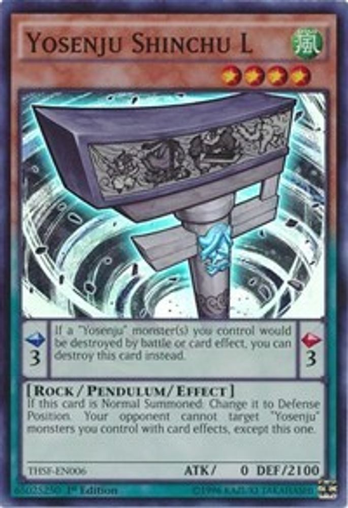 Yosenju Shinchu L [THSF-EN006] Super Rare 