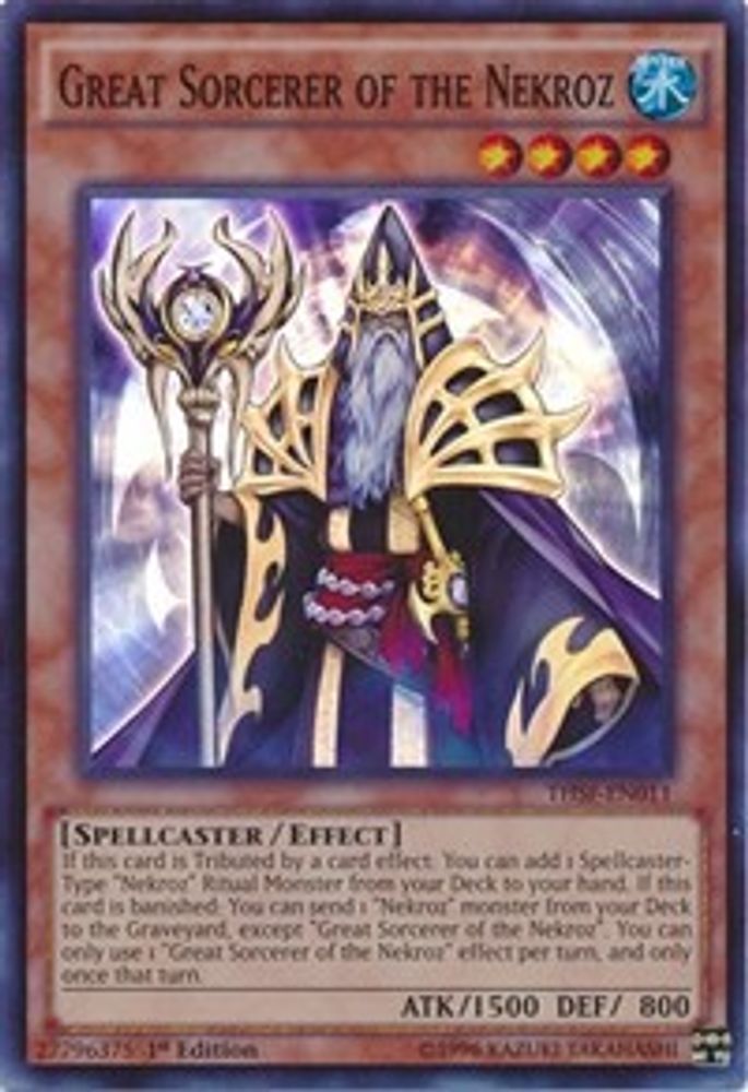 Great Sorcerer of the Nekroz (THSF-EN011) - Super Rare