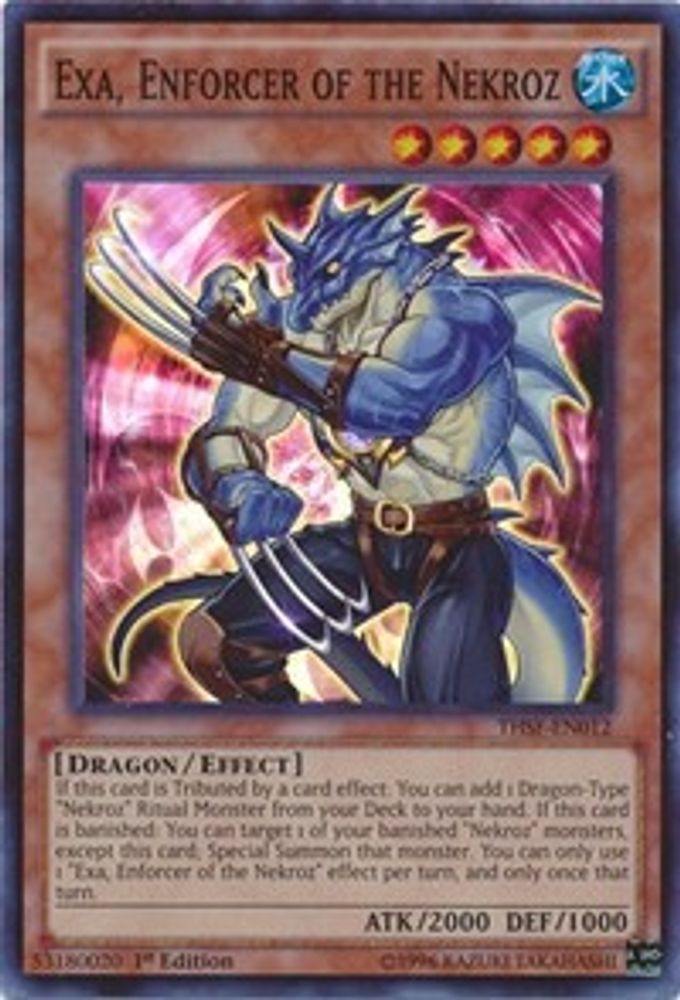 Exa, Enforcer of the Nekroz (THSF-EN012) - Super Rare