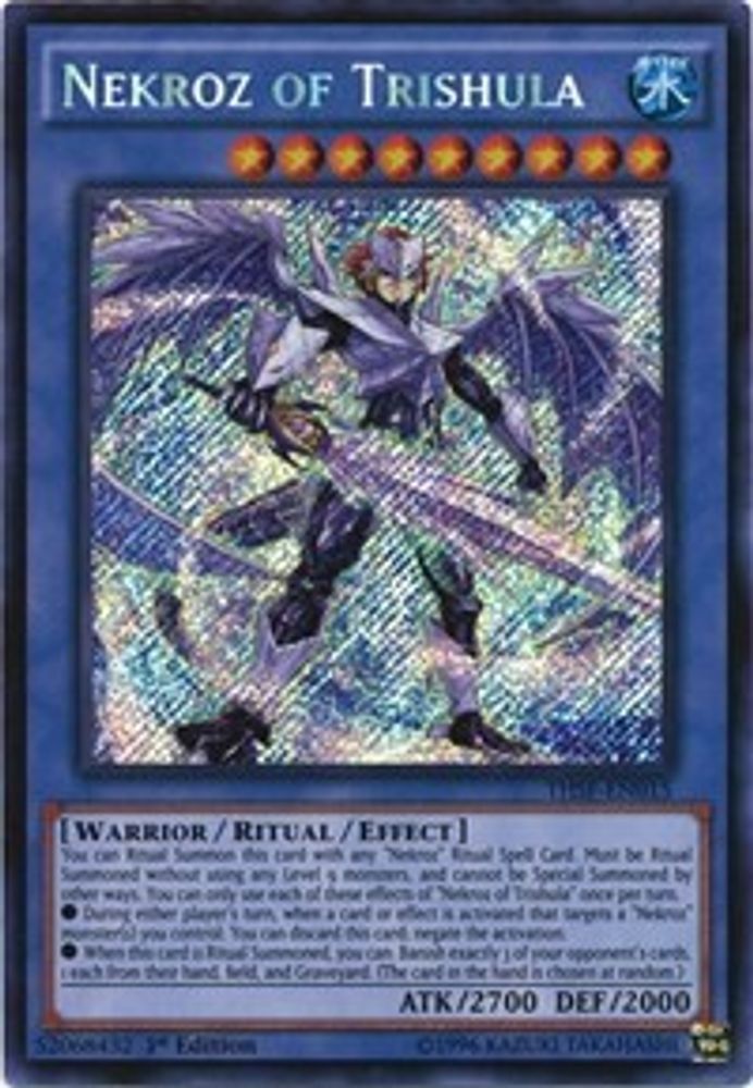 Nekroz of Trishula (THSF-EN015) - Secret Rare