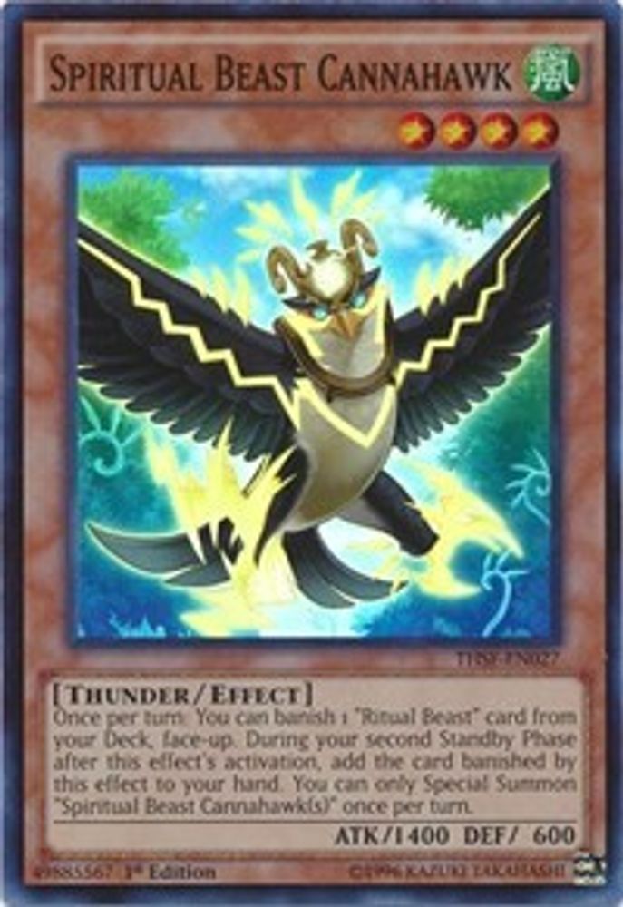 Spiritual Beast Cannahawk (THSF-EN027) - Super Rare