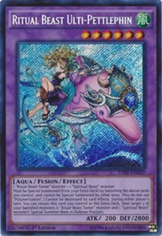 Ritual Beast Ulti-Pettlephin (THSF-EN029) - Secret Rare