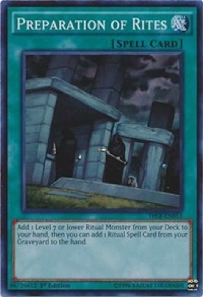 Preparation of Rites (THSF-EN053) - Super Rare