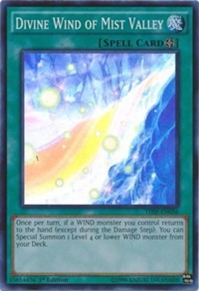 Divine Wind of Mist Valley (THSF-EN056) - Super Rare