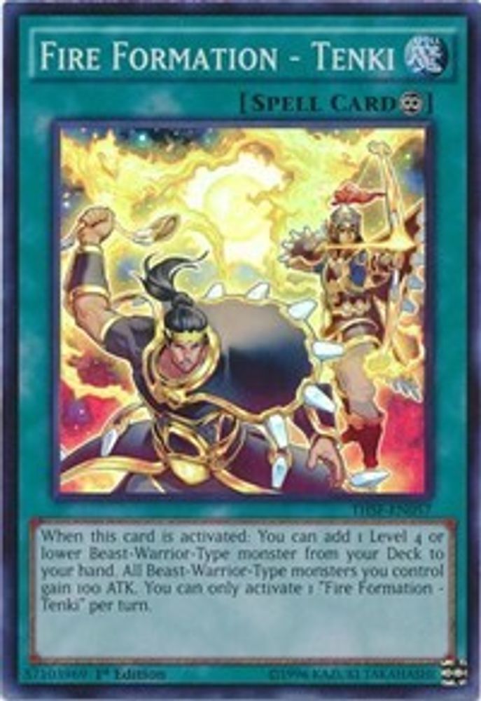 Formation de feu - Tenki [THSF-EN057] Super Rare 
