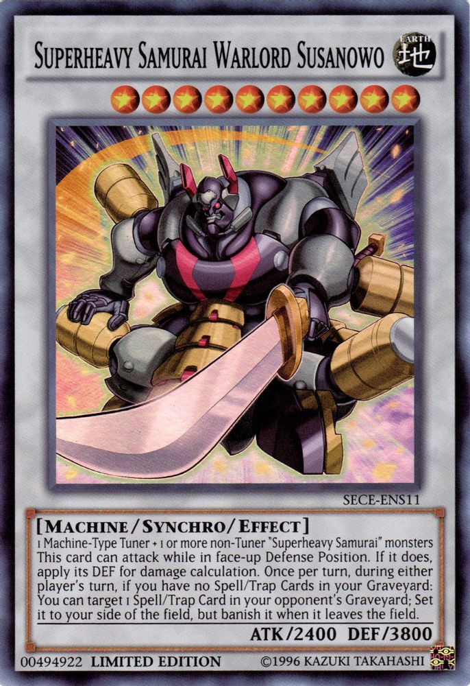 Superheavy Samurai Warlord Susanowo (SE) (SECE-ENS11) - Super Rare