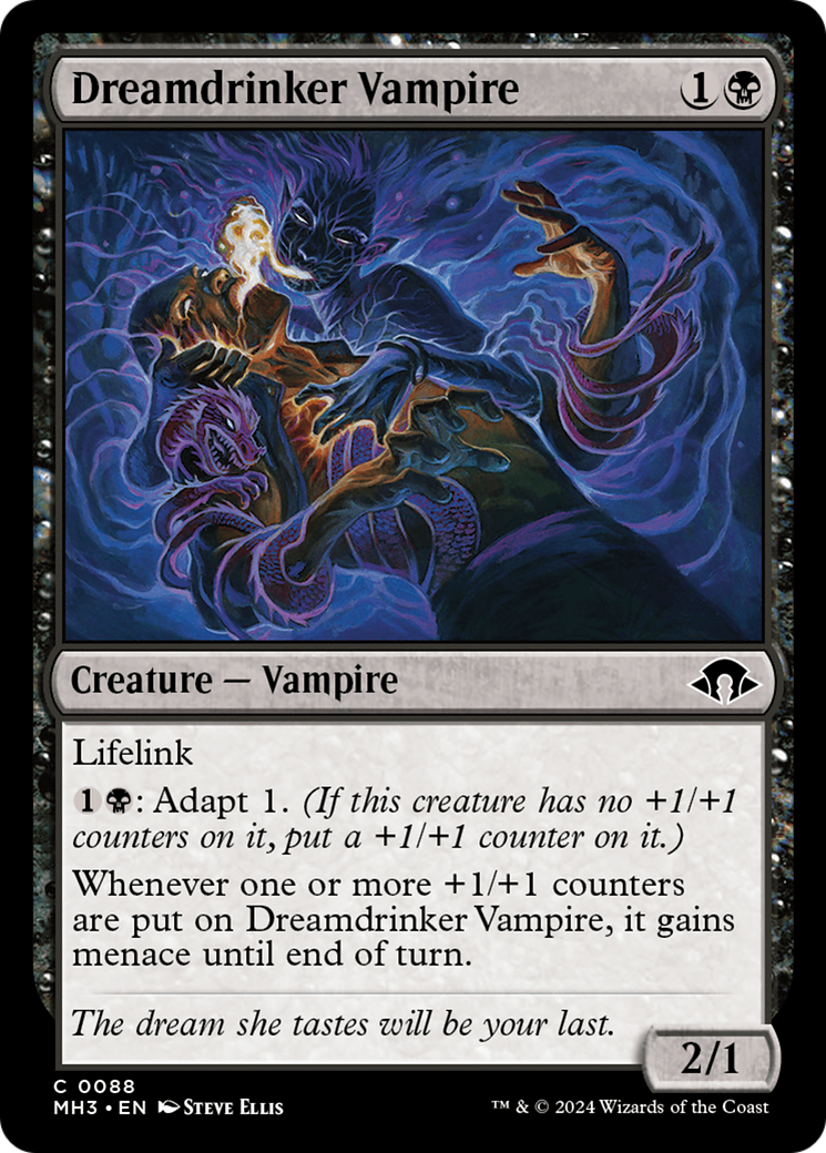 Vampire buveur de rêves [Horizons modernes 3] 