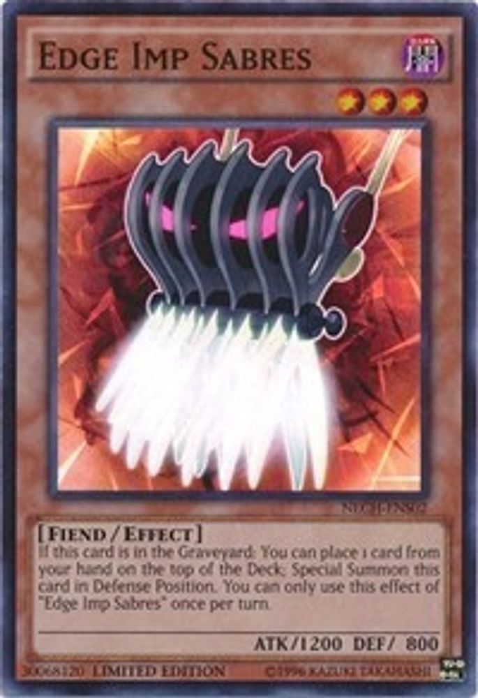 Edge Imp Sabres (SE) (NECH-ENS02) - Super Rare
