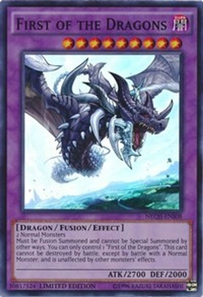 First of the Dragons (SE) (NECH-ENS08) - Super Rare