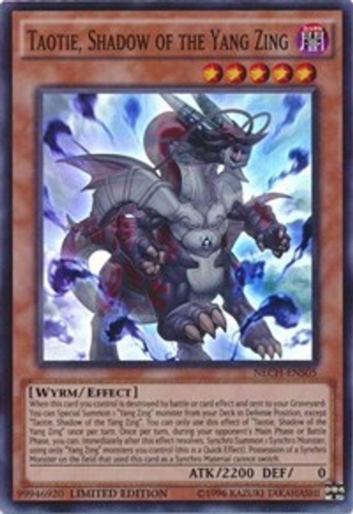 Taotie, Shadow of the Yang Zing (SE) (NECH-ENS05) - Super Rare