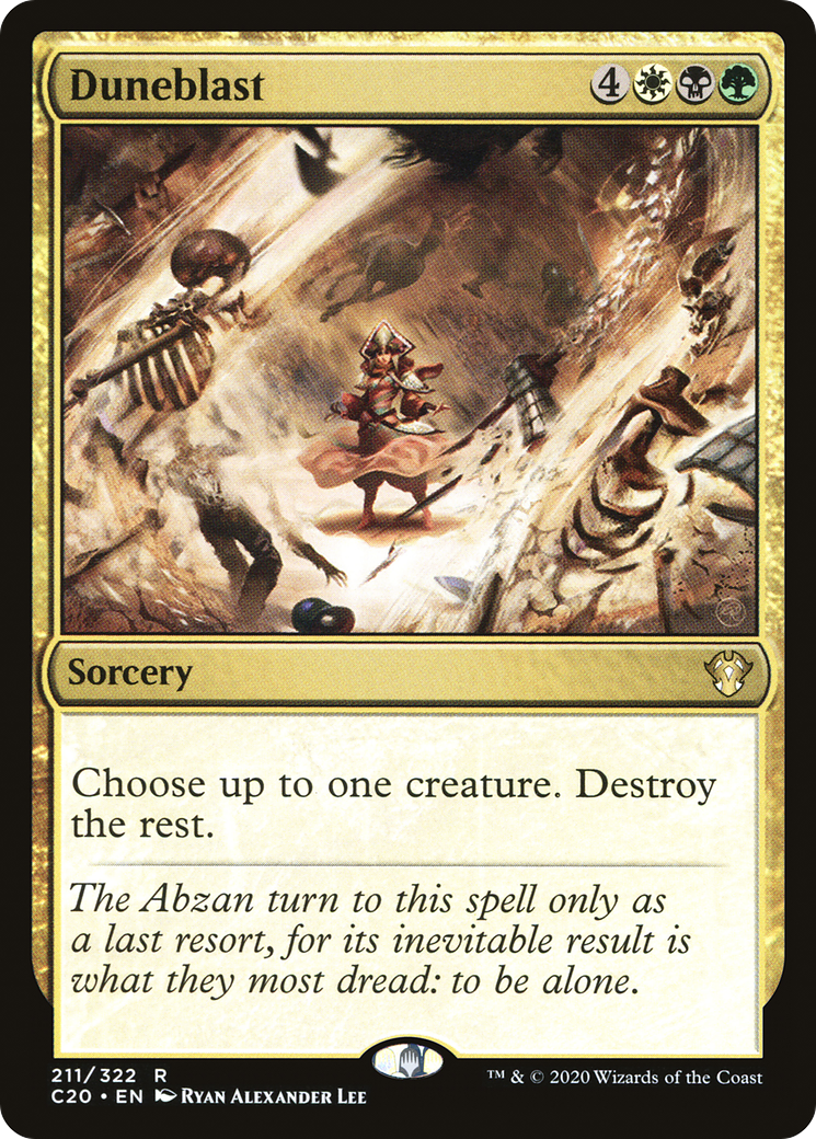 Duneblast (C20-211) - Commander 2020