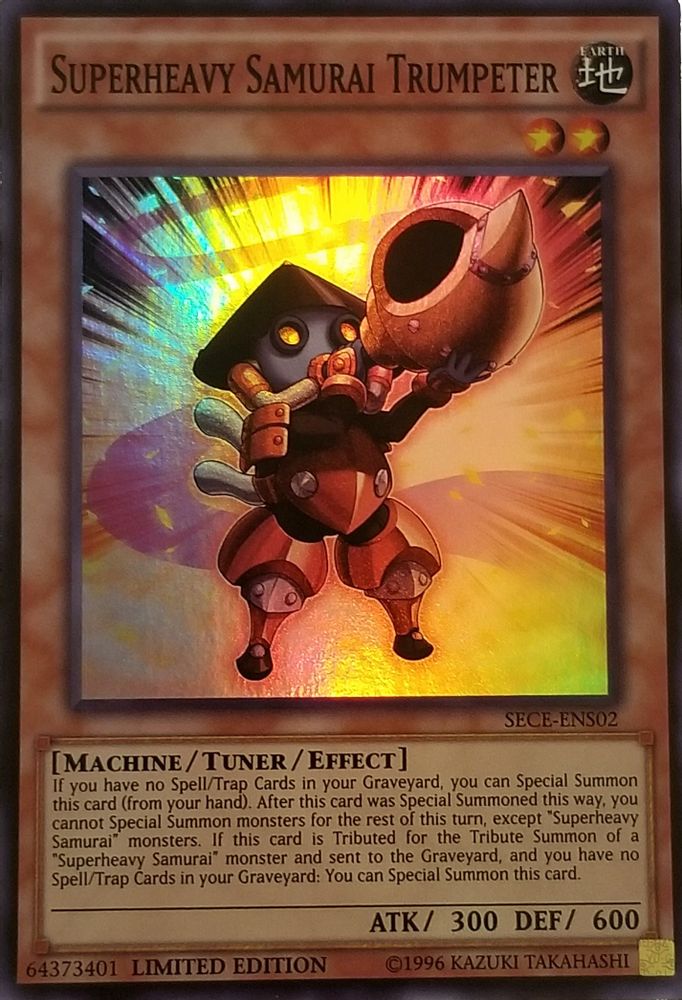 Superheavy Samurai Trumpeter (SE) (SECE-ENS02) - Super Rare