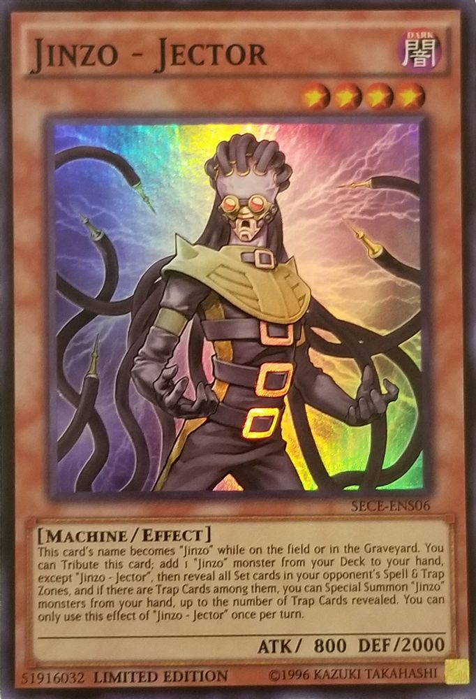 Jinzo - Jector (SE) (SECE-ENS06) - Super Rare
