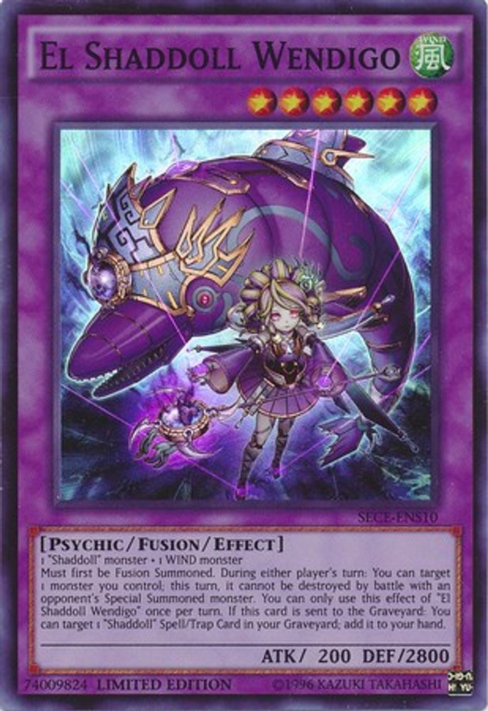 El Shaddoll Wendigo (SE) (SECE-ENS10) - Super Rare