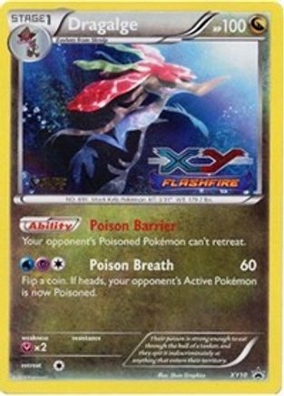 Dragalge - XY10 (Prerelease) [Staff]  - Holofoil - Promo