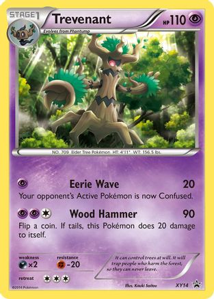 Trevenant XY14  - Holofoil - Promo