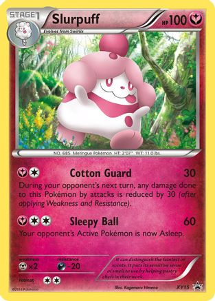 Slurpuff XY15  - Holofoil - Promo