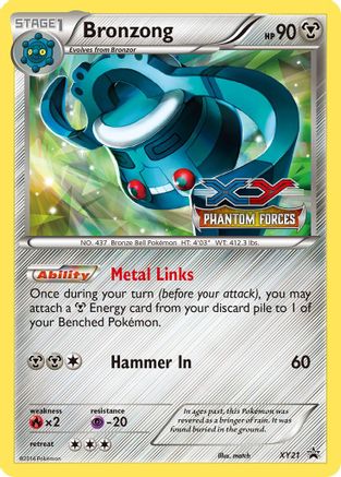 Bronzong - XY21 (Prerelease)  - Holofoil - Promo