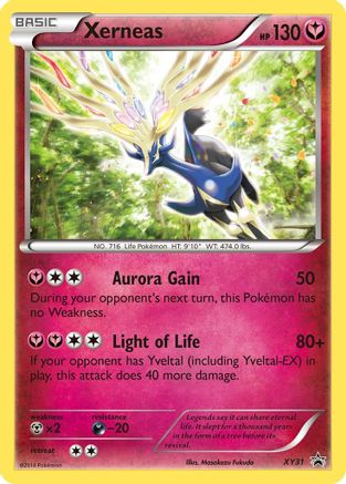 Xerneas - XY31  - Holofoil - Promo