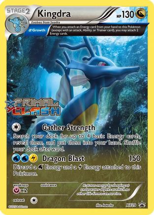 Kingdra - XY39 (Prerelease)  - Holofoil - Promo