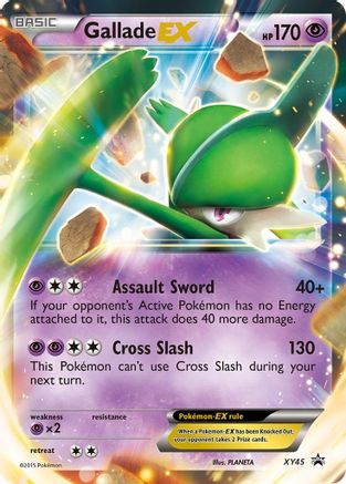Gallade EX XY45  - Holofoil - Promo